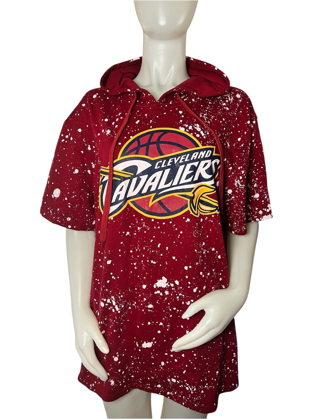 Cleveland Cavaliers Men's Official NBA Short Sleeve Hoodie